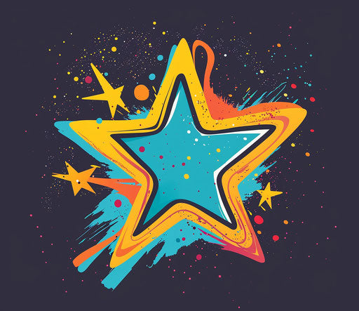 Colorfilled star icon