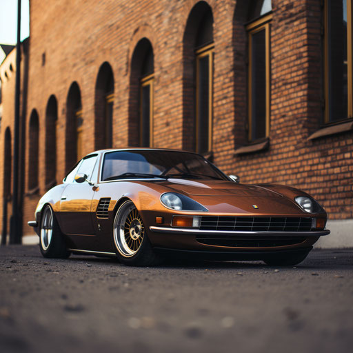 Optical tuning of a classic Ferrari Daytona