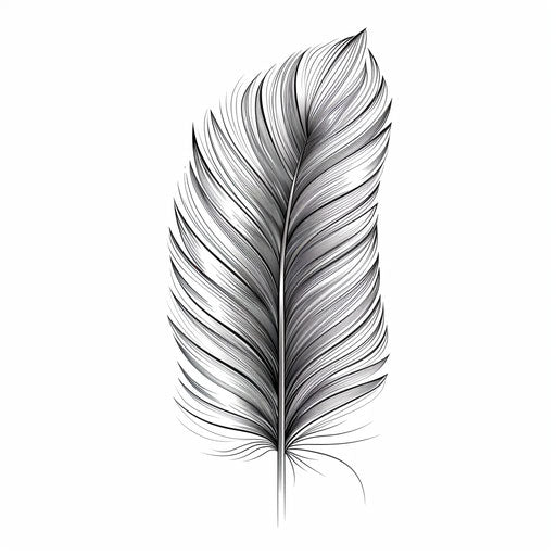 Realistic line clipart on flat white background