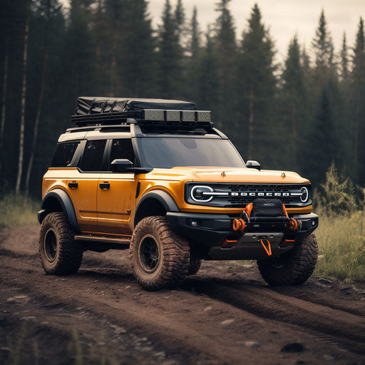 Ford Bronco Sport Classic, a rally version with off-road modifications