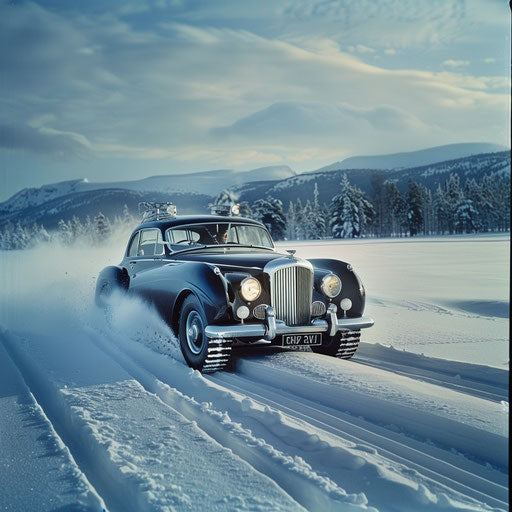 1954 Bentley R Type Continental prepared for extreme winter