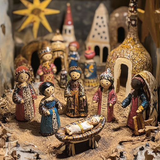 Multicultural Nativity Scene, Universal Message of Christmas