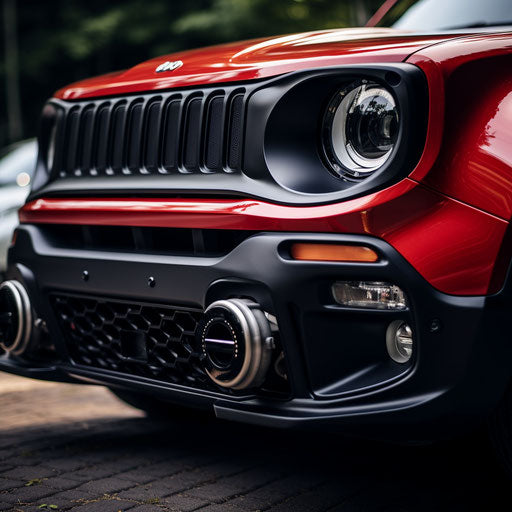 Jeep Renegade: classic supercharger intakes