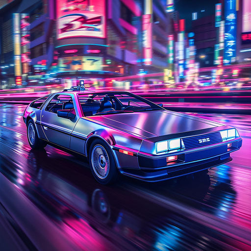 Futuristic roadster: 1981 DeLorean DMC-12 transformed