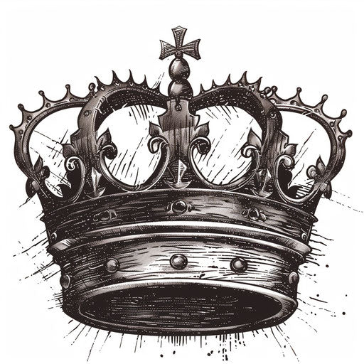 King Crown Tattoo Blueprint Pack