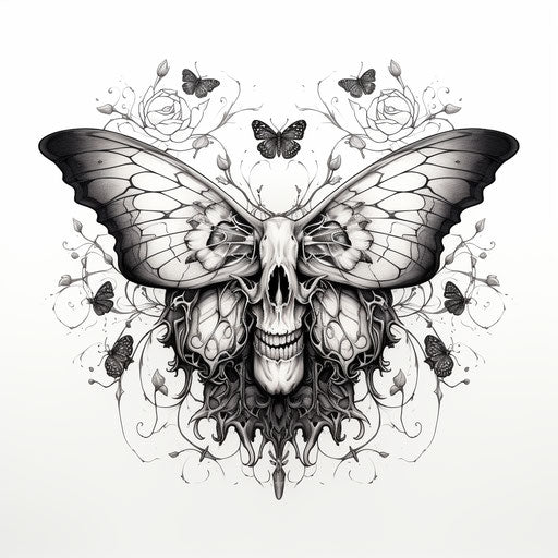 Moth Tattoo Blueprint Pack