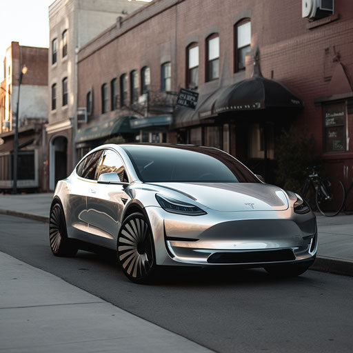 Tesla model y chrome