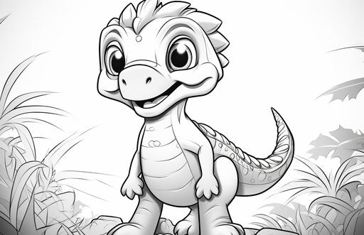 Delfina the dinosaur from the movie raptor coloring pages