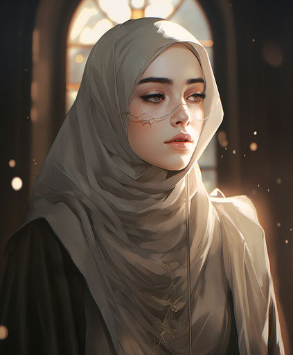 Muharram quotes, charming character illustrations style