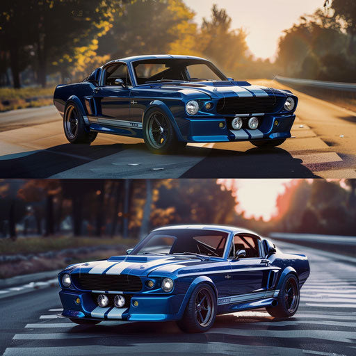 Vintage-Modern Hybrid: Ford Mustang GT Shelby Classic