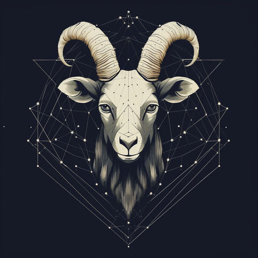 Geometric balance of goat head