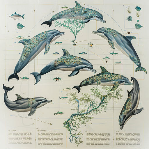 Dolphin life cycle: a detailed illustration