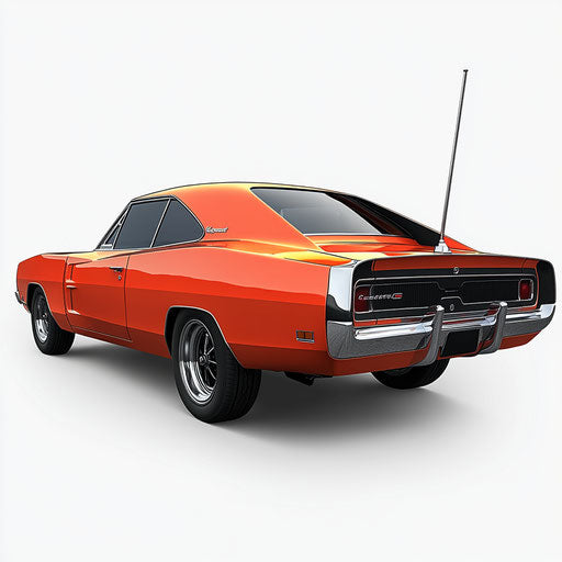 Realistic clipart of a Charger, high resolution, isolated