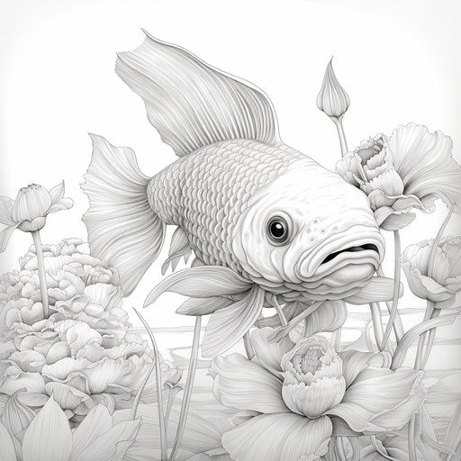 Discover Fish Coloring Pages - Creative Fun Awaits