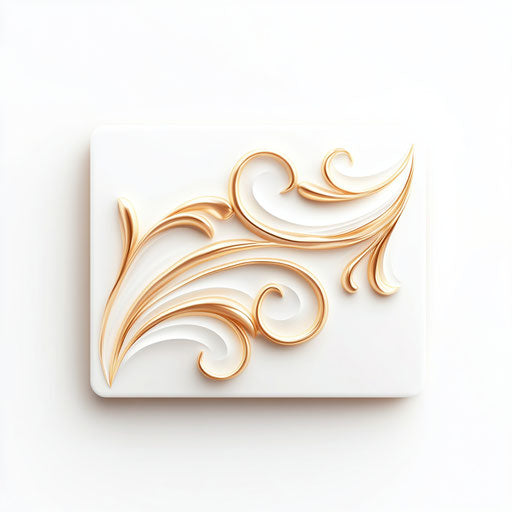 3D wedding card logo download with white background