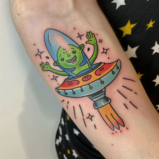 Premium Ufo Tattoo Files