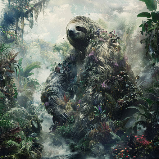 Giant Sloth: A Canvas for Environmental Advocacy