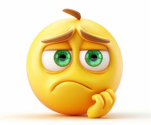 Thoughts of a thin yellow face with green eyes