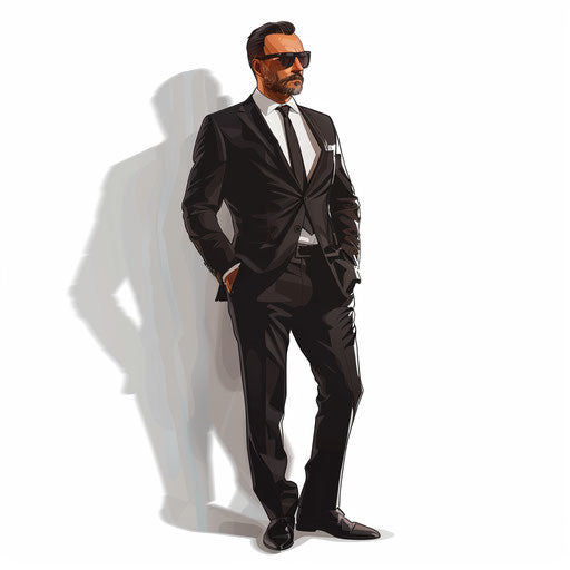 Boss clipart in a photorealistic style