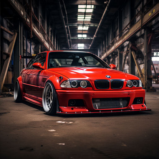 Classic optical tuning of the BMW M3