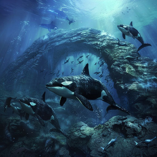 Pictures Of Killer Whales: Custom Merchandise with Nature Prints