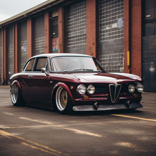 Classic Pro Touring of the Alfa Romeo Giulia Quadrifoglio