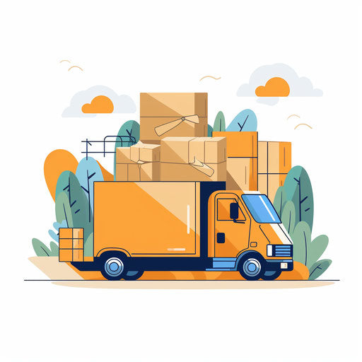 Animated clipart in Minimalist style, on white background