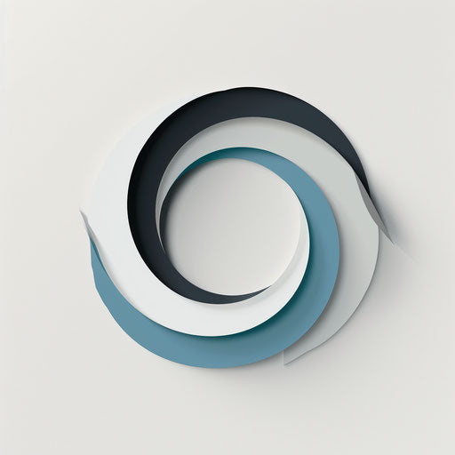 Brand logo design with professional look and muted colors