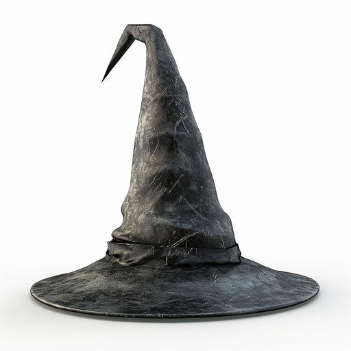 Witch hat clipart in photo realistic style