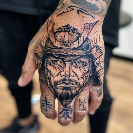 Small Hand Tattoos Tattoo Design Set