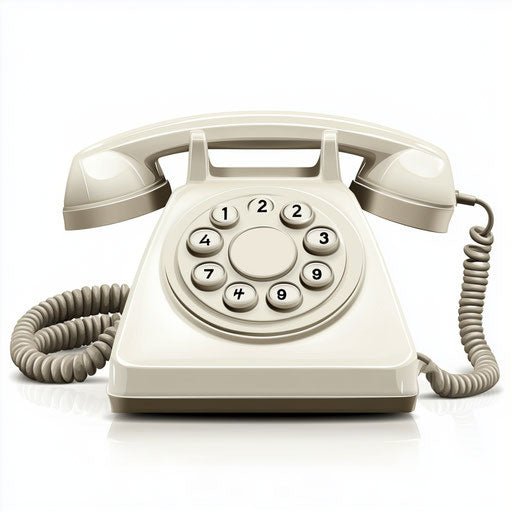 Realistic phone icon, high resolution, transparent background, isolated