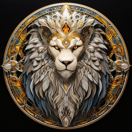 The lion with feathered wings