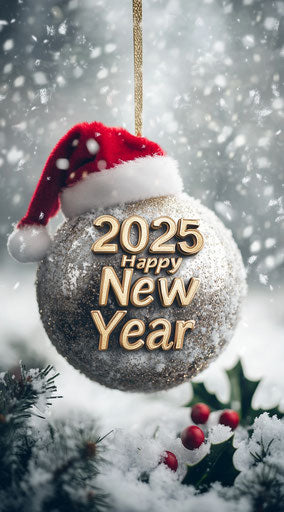 Dynamic Happy New Year 2025 Photos Celebration Designs