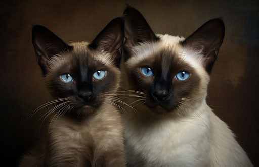 Color combinations for Siamese kittens