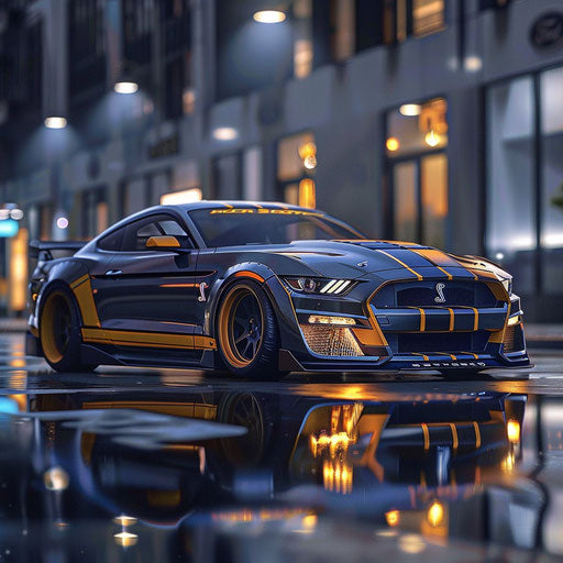 Ford Mustang GT Shelby: Classic reimagined with bold and futuristic front grille