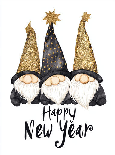 Cheerful Happy New Year Images Holiday Designs