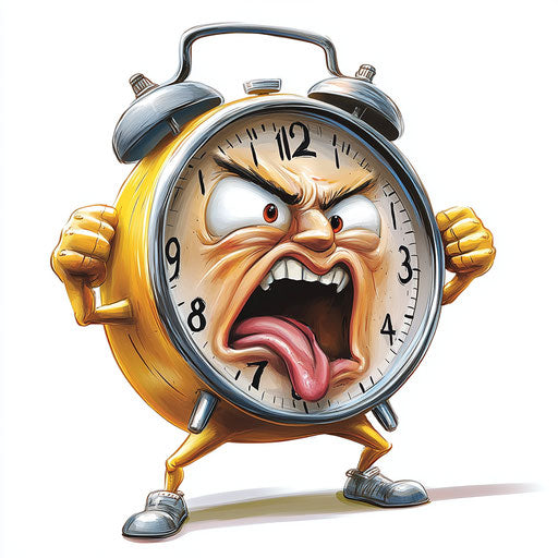 Unique Timer Caricature Clipart Art Pieces