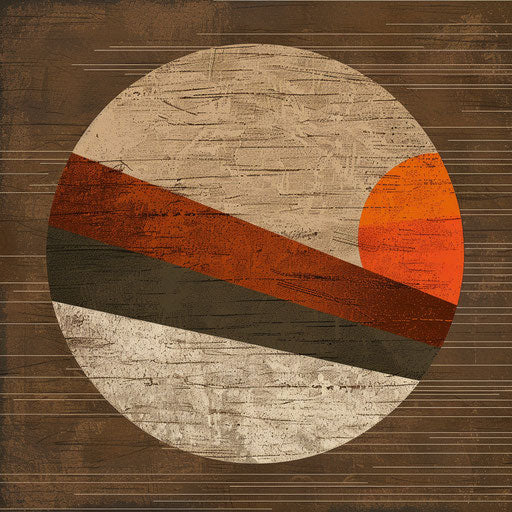 Organic t-shirt logo design with natural texture