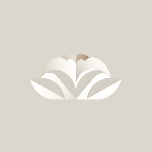 Modern bakery logo with sleek design on soft grey background