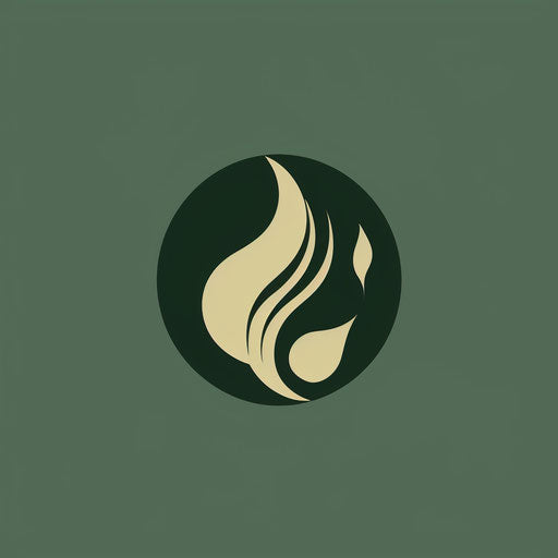 Nature-inspired logo for a clothing brand