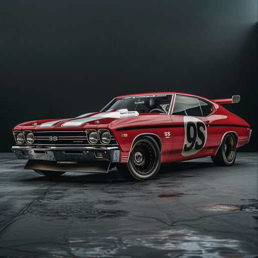 1969 Chevrolet Chevelle SS transformed into high-performance racing car