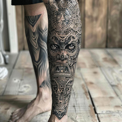 Brother tattoos with intricate details