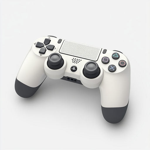 Realistic illustration of a game console, high resolution, isolated