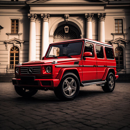 Classic bright cherry red