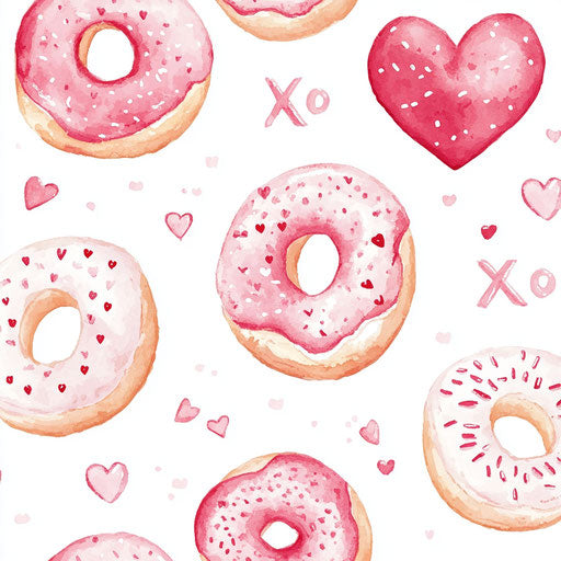 Delicious Valentine's Day-themed pastries