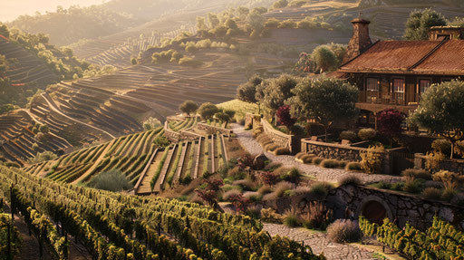 Luxurious winery in Douro Valley, Portugal