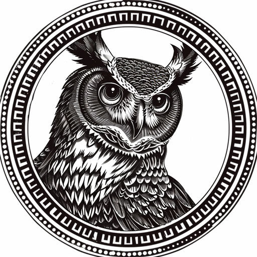 Vibrant Greek Tattoo Flash Set