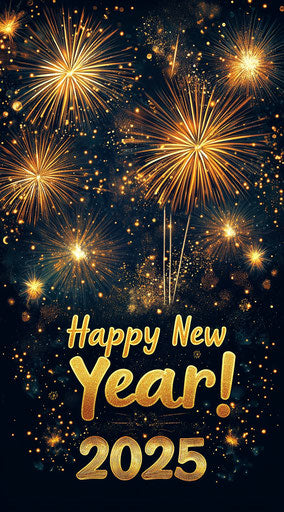 Cheerful Happy New Year 2025 Images Holiday Designs
