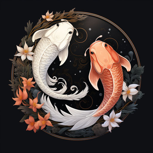 Artful Koi Fish Tattoo Sketches