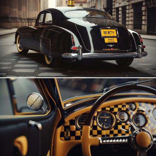 1954 Bentley R Type Continental as vintage taxi cab